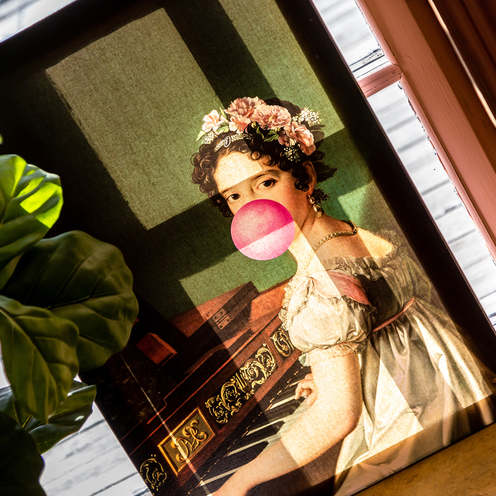 30101915 Арт-портрет «Мануэла» (холст, галерейная натяжка) Object Desire  - Вид №2