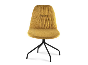 Поворотный стул на тканевом насесте