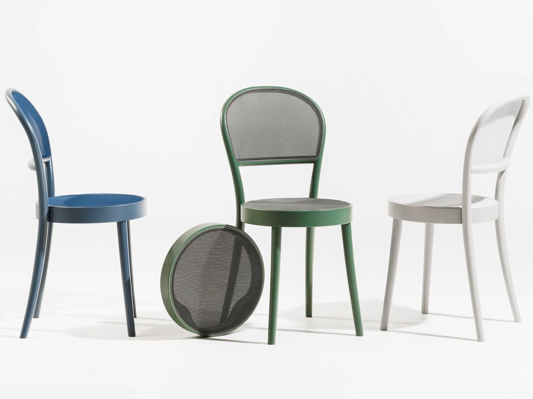 Деревянный стул и сетка TON 314 ARCH-00149830