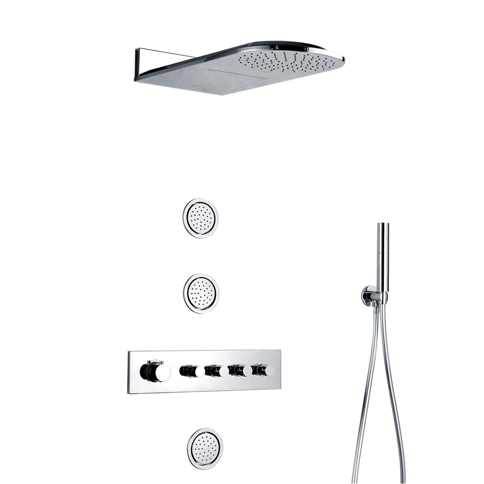 Термостатический набор для душа с душем Fontana Showers FS9587 ARCH-00045441 - Вид №2
