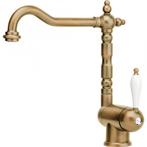 Смеситель кухонный  Franke Old England Old England - монтаж перед окном Бронзовый
