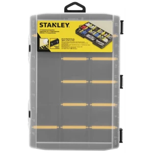 Органайзер Stanley Essential 11 для мелочей 4.6х27.2х18.9 см, цвет чёрный/жёлтый