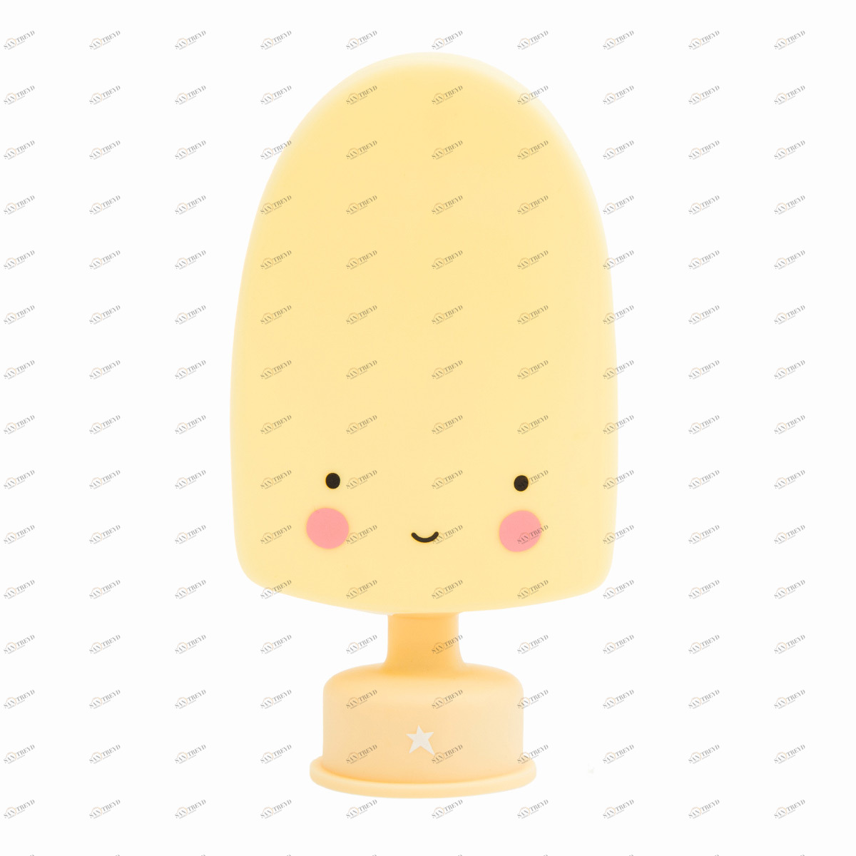 Детский ночник Yellow Lolly Ice Cream LITTLE LOVELY COMPANY  281742 Желтый Santreyd 