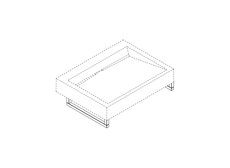 S01.10.100 вешалка для полотенец HEWI Waschtische 
