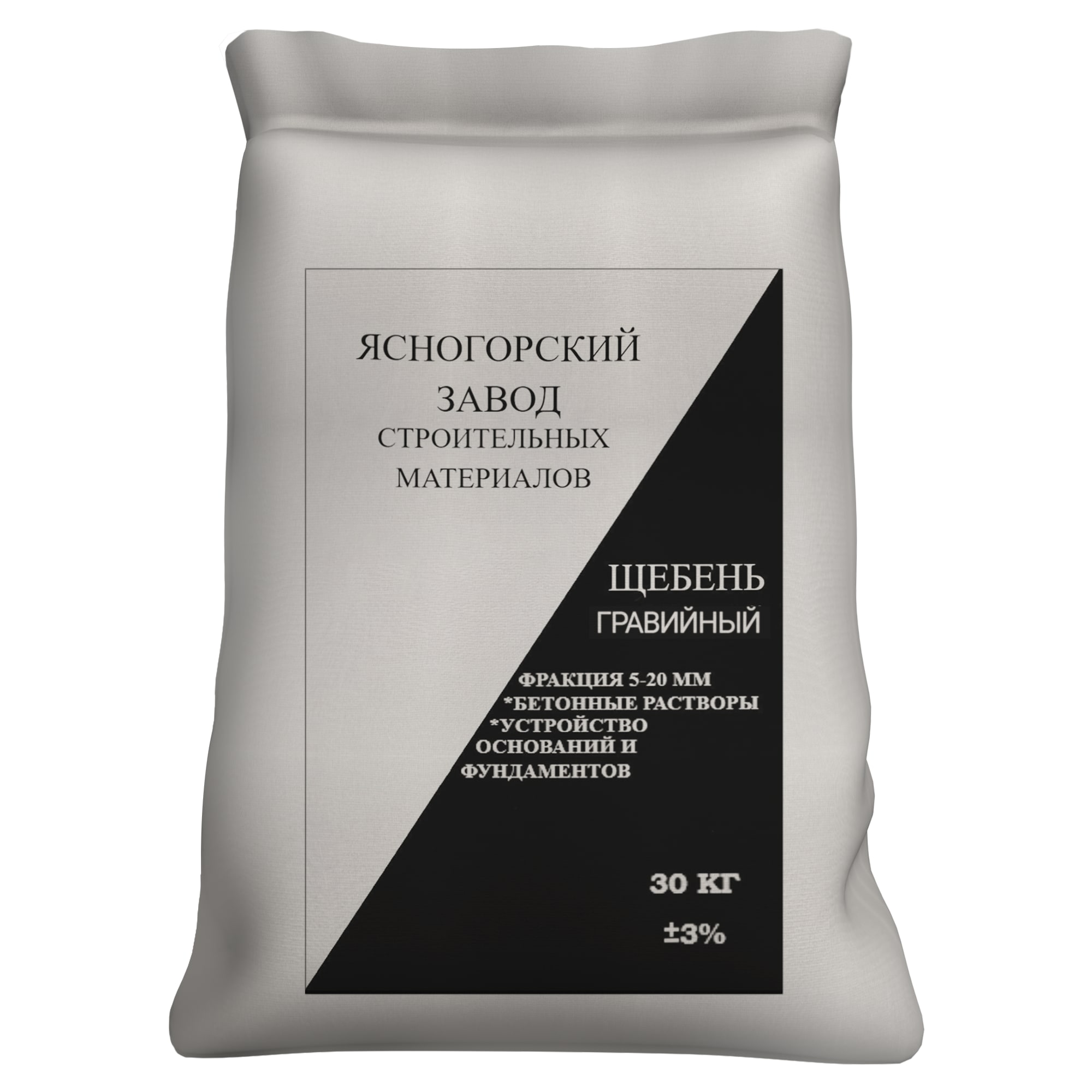 82573429 Щебень гравийный фракция 5-20 30 кг Santreyd 