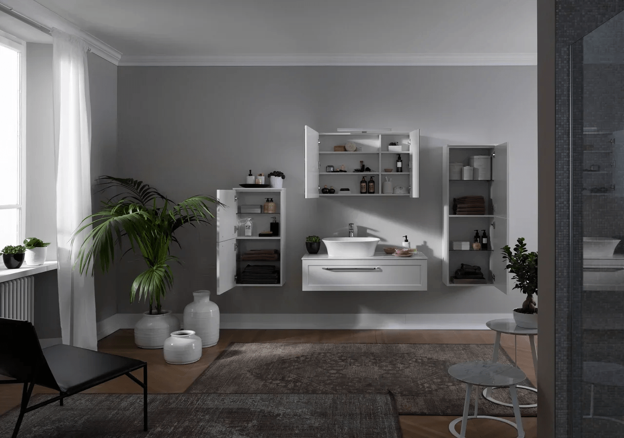 Шкаф пенал Blanche 01258  Словения Kolpa-San  - Вид №3