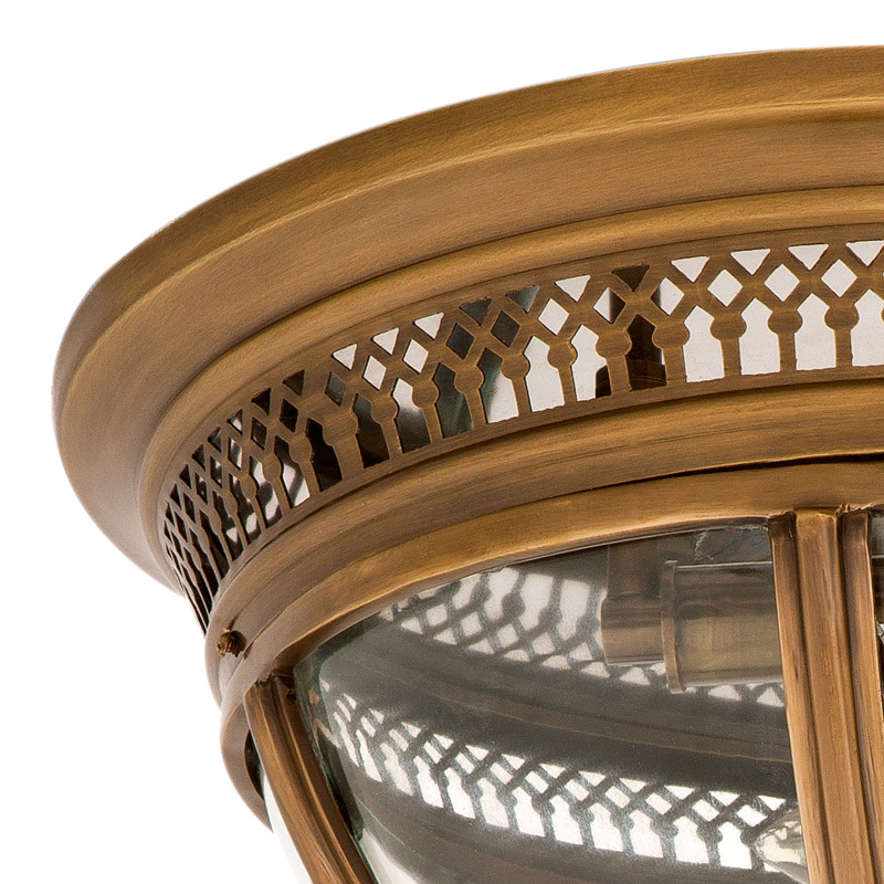 Потолочный светильник Residential от Eichholtz Латунь 109130 EICHHOLTZ ДИЗАЙНЕРСКИЕ, EICHHOLTZ 062490 Латунь;прозрачный  - Вид №2