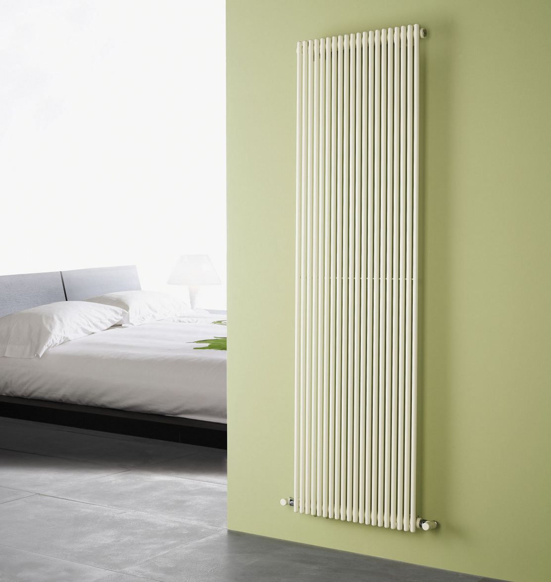 Вертикальный полотенцесушитель с горячей водой из углеродистой стали Cordivari Алиса ARCH-00119039 - Вид №3