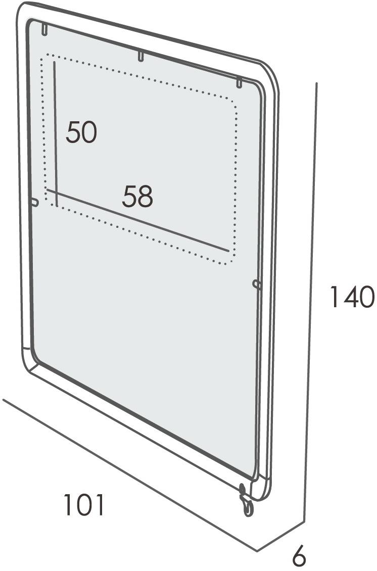 Ezpeleta Алюминиевый перегородочный экран и олефиновая панель Siena M0-vo10sie04 - Вид №1