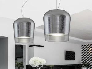 millelumen Подвесной светильник из алюминия и стекла Syss