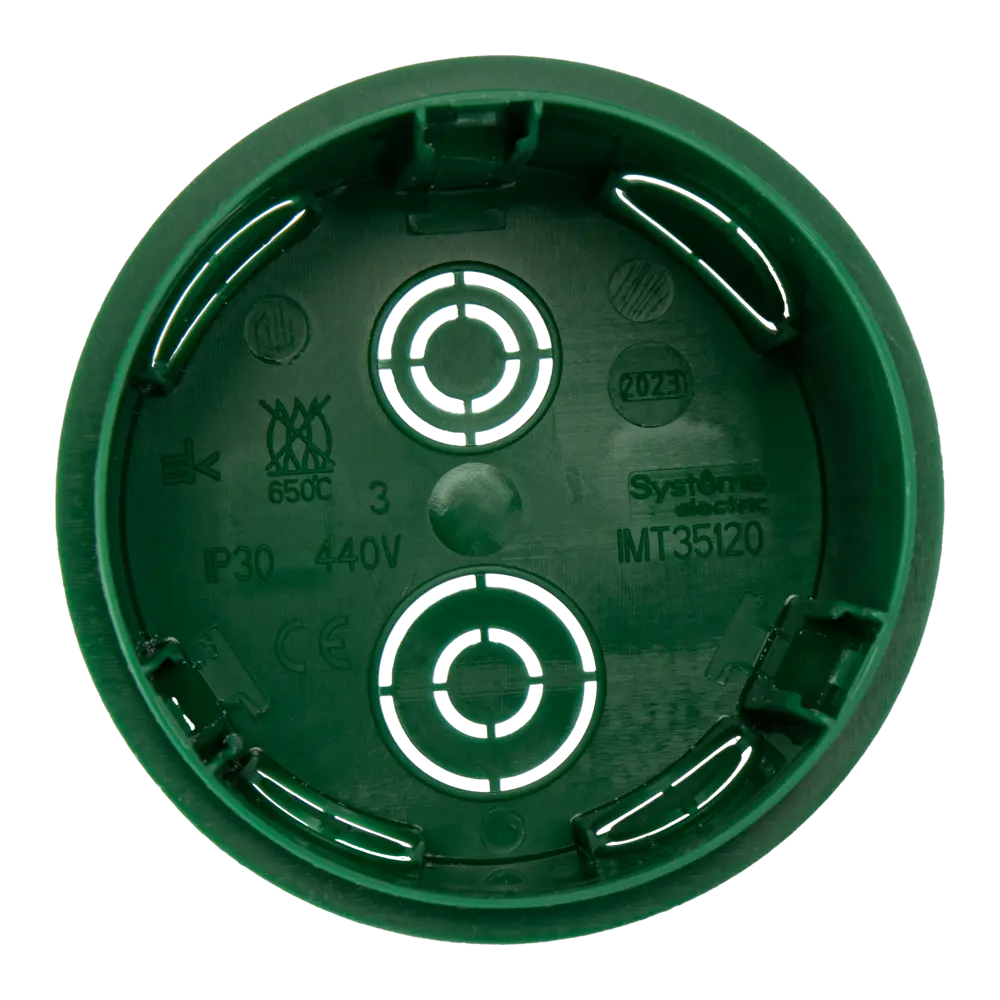Распределительная коробка скрытая Systeme Electric 70x70x40 мм 8 вводов IP20 цвет зёленый IMT351201 13353315 STLM-2135812  - Вид №2