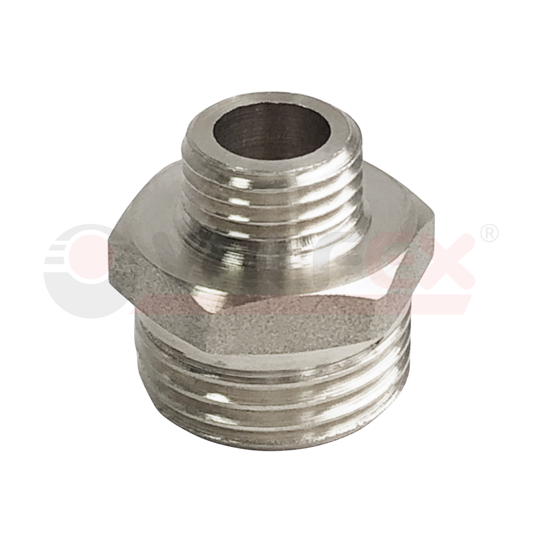 VF.580.N.012.038 Valfex Ниппель переходной с никелевым покрытием (наруж.-наруж.) 