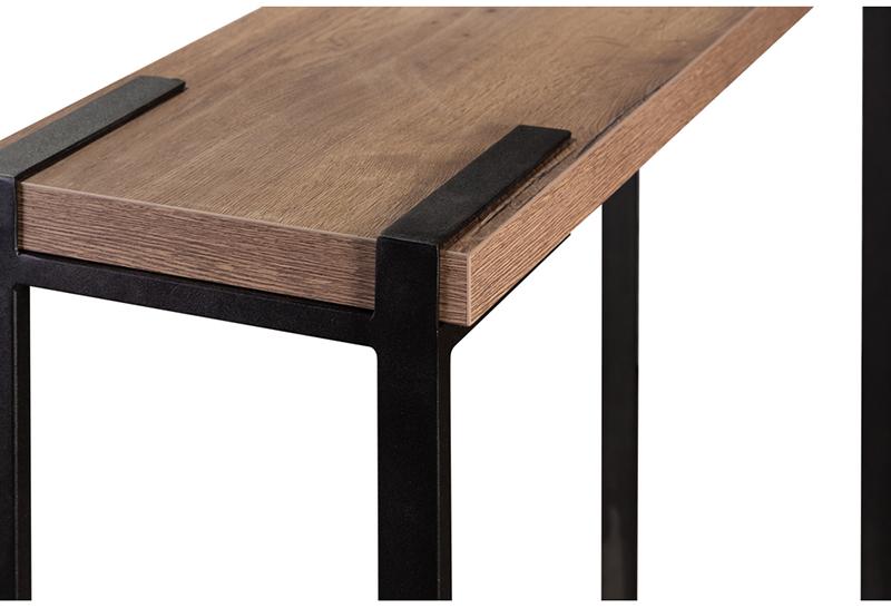 1588 Консоль Loft №1 Дуб Табак R-HOME 410901H - Вид №2