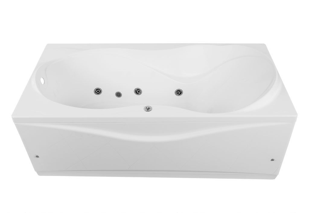 Акриловая ванна Aquanet Grenada 180x90 (каркас + смеситель Grohe BauEdge 2511700A) 002039730014017500240613 - Вид №5