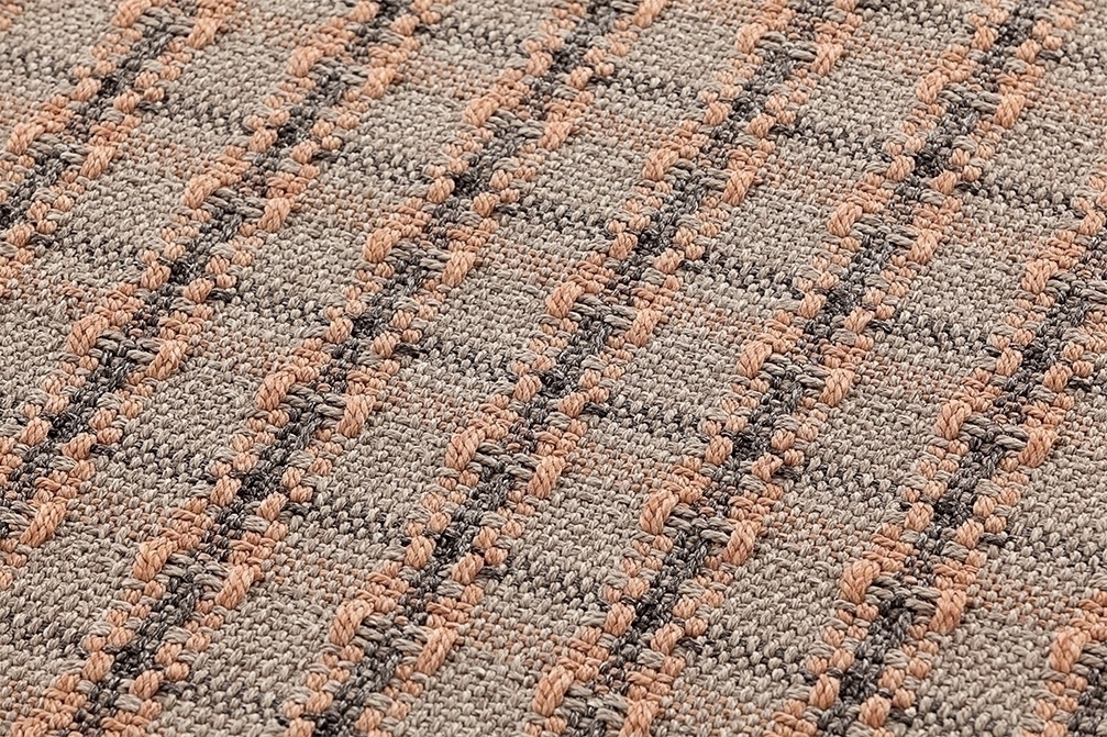 070614 Матрац GL Checks Terracotta маленький GAN Garden Layers - Вид №1