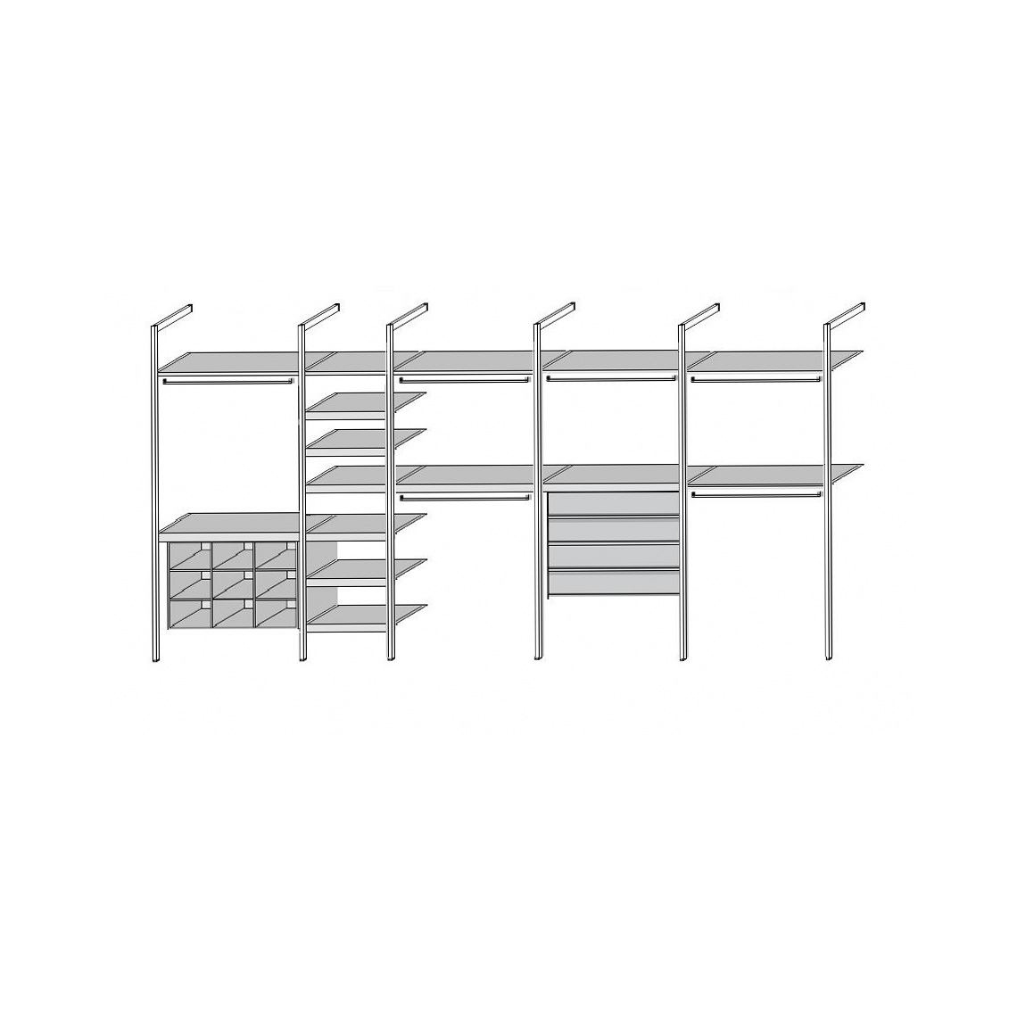 Гардеробная / Giorno Porro sun-id-373811 - Вид №3