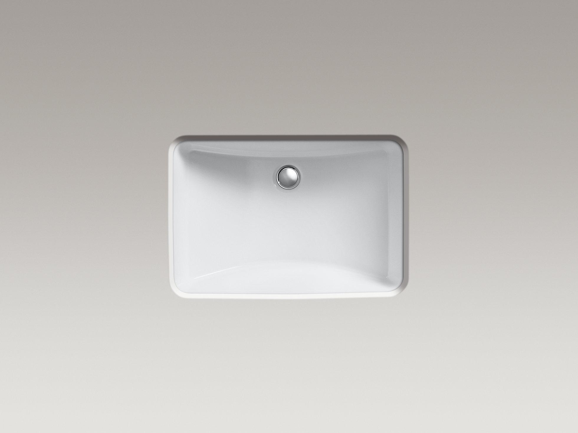 K-2214-58 Накладная раковина под столешницу  прямоугольная Kohler  - Вид №2