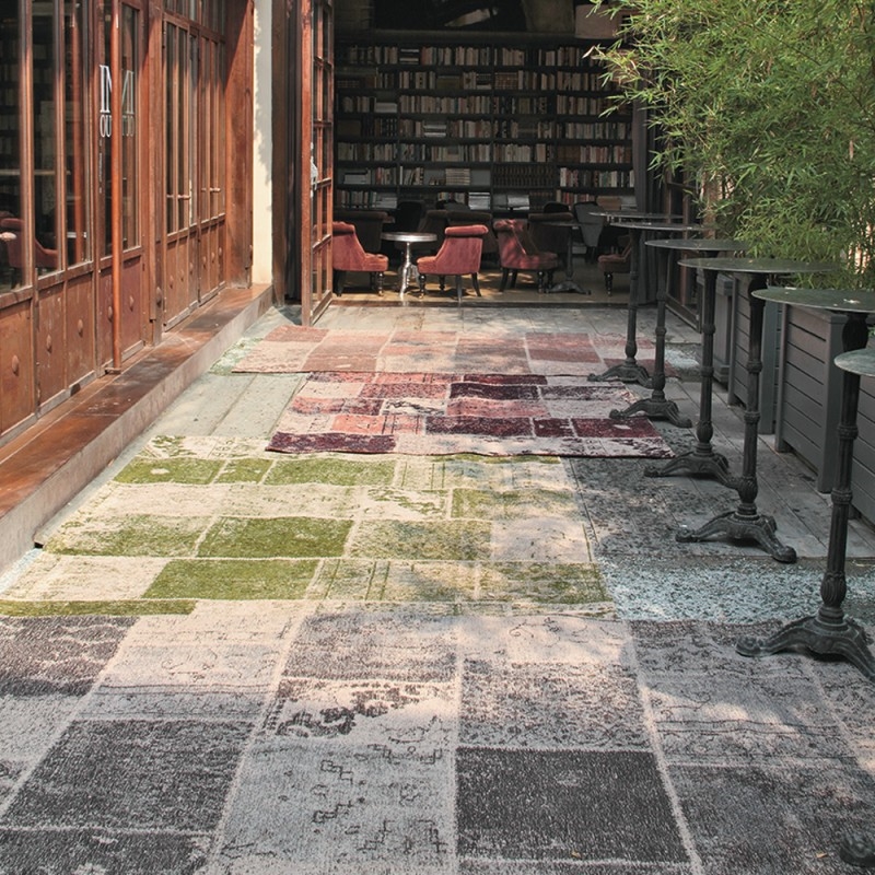 S73GR/NEX195 Ковер Adriani e Rossi Серый черный  - Вид №5