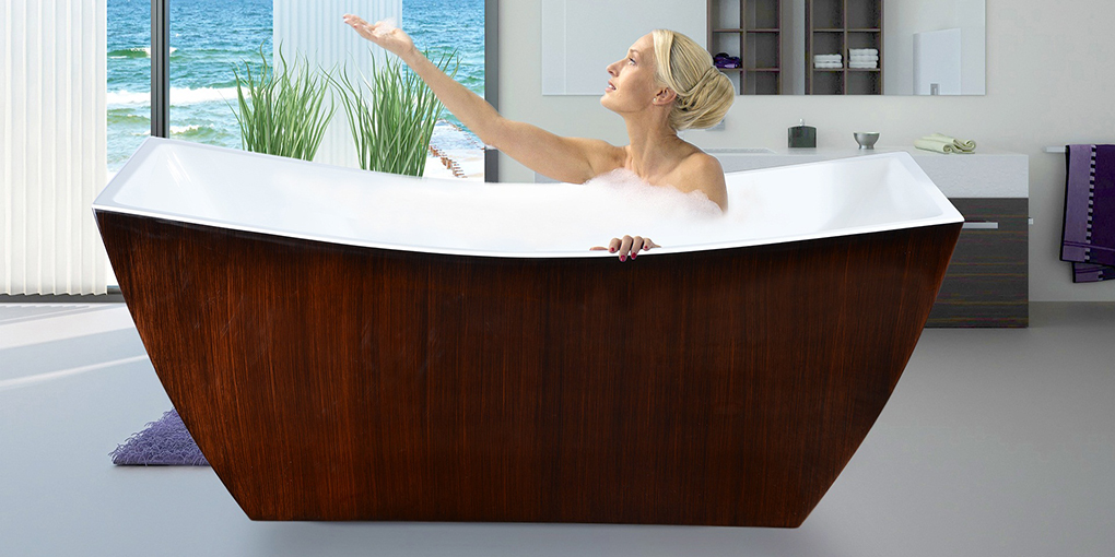 Ванна акриловая отдельностоящая Treasure Silver Lagard ISSA lgd-issa-ts - Вид №2