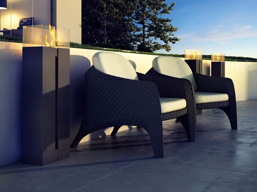 Kratki Отдельностоящий камин из стали и биоэтанольного стекла sun-id-1383766 - Вид №7