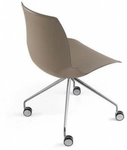 Caimi Brevetti Кожаное кресло на эстакаде на колесиках Kaleidos