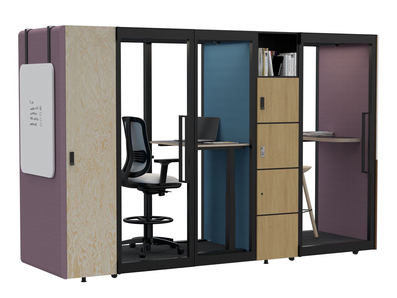 Мобильный контейнер для офисного острова Askia Kameleon ARCH-00117662