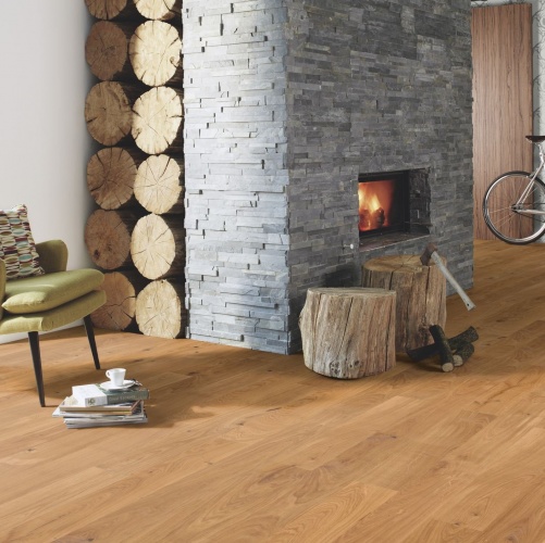 Массивная доска Boen Solid Plank Traditional Дуб Рустик (Гладкая) 800-2220х137 мм EICA4KWD - Вид №11