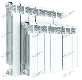 Радиатор RIFAR Alum 350 х 12 секций RAL35012