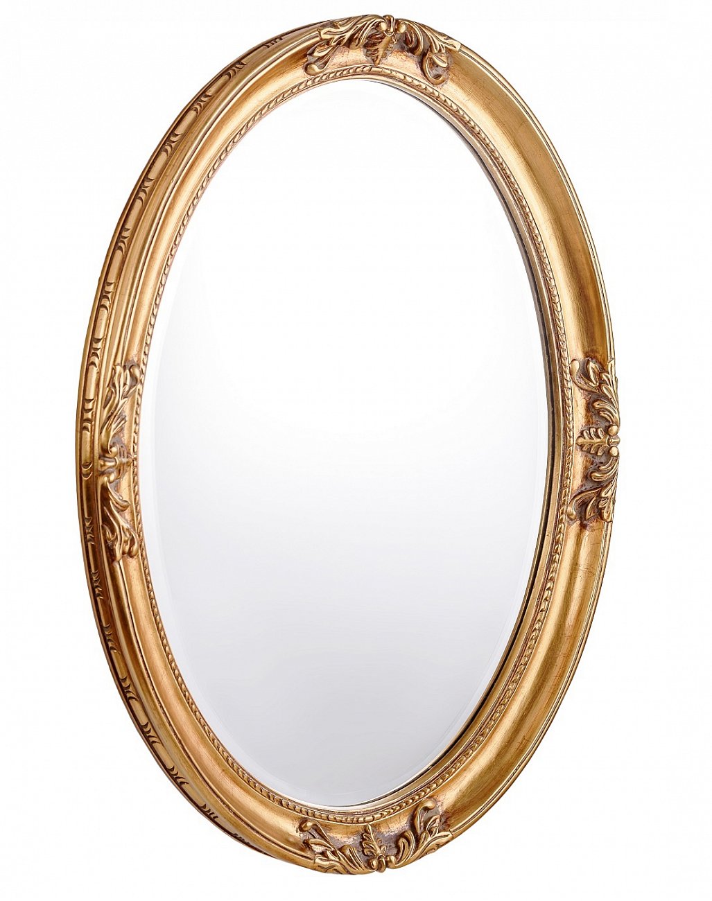 Зеркало настенное 82х62 см античное золото Parigi Gold ART-ZERKALO ДИЗАЙНЕРСКИЕ 00-3884069 Зеркальный;золото  - Вид №1