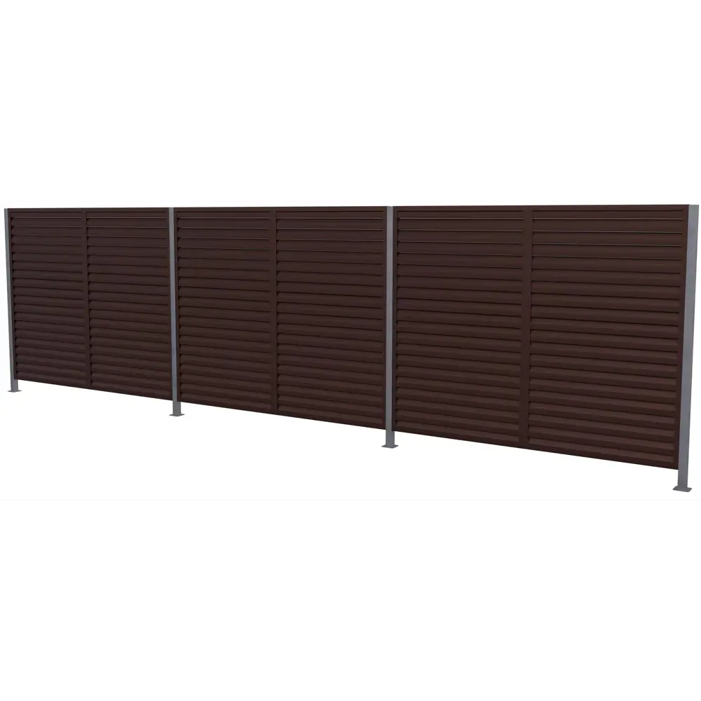 Santreyd Забор-жалюзи Вершина 2,5×2 м - приватность и вентиляция 88698250 нет STLM-1537969 - Вид №5