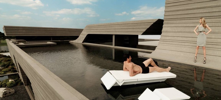 009221 Шезлонг Vondom Rest