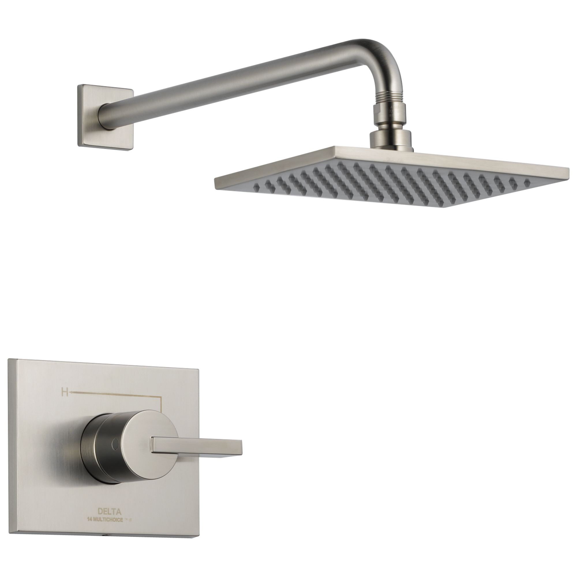 T14253-SS Облицовка для душа Monitor® серии 14 Delta Faucet Vero Нержавеющая сталь