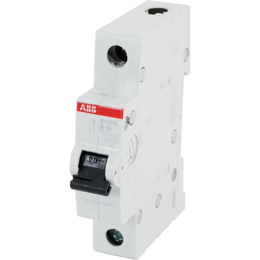 Автоматический выключатель ABB SH201L 1P B16 А 4.5 кА 2CDS241001R0164 STLM-2175638