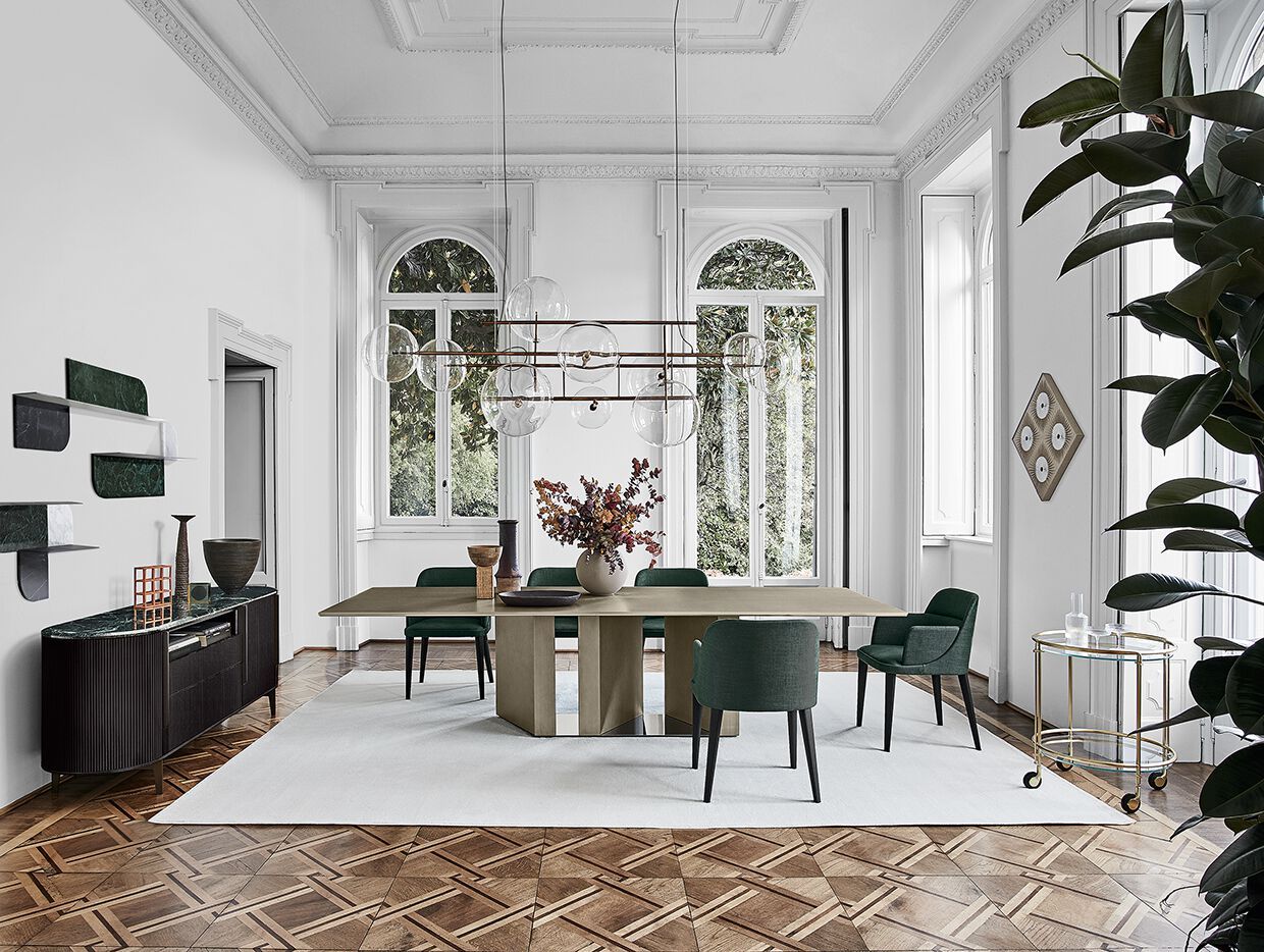 Мягкий тканевый стул с подлокотниками Gallotti&Radice JACKIE ARCH-00096821 - Вид №2