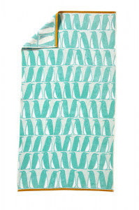 BANQ_T_50 Полотенце 50/90 хлопок махра жаккард одна сторона велюр 550 г/м2 Blanc des Vosges