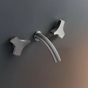 Настенный двойной ручки смеситель с носиком L. 125 мм  ZIQ07 CEADESIGN