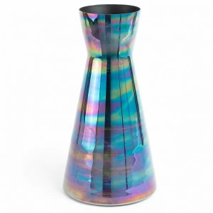 Ваза стеклянная разноцветная 40 см Synchrony от La Forma LA FORMA SYNCHRONY 343256 Синий;фиолетовый;разноцветный