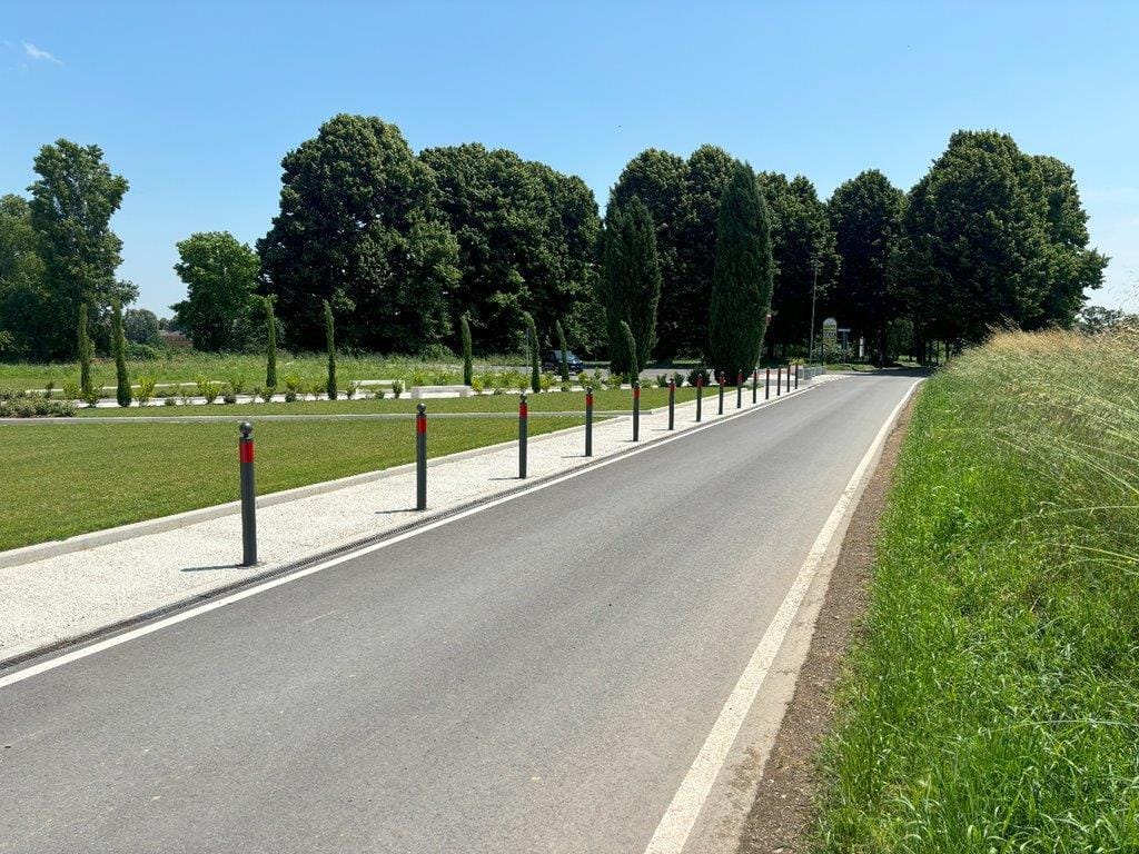 Оцинкованная сталь фиксированный столб боллард Studio Città CONCEPT ARCH-00003271 - Вид №2