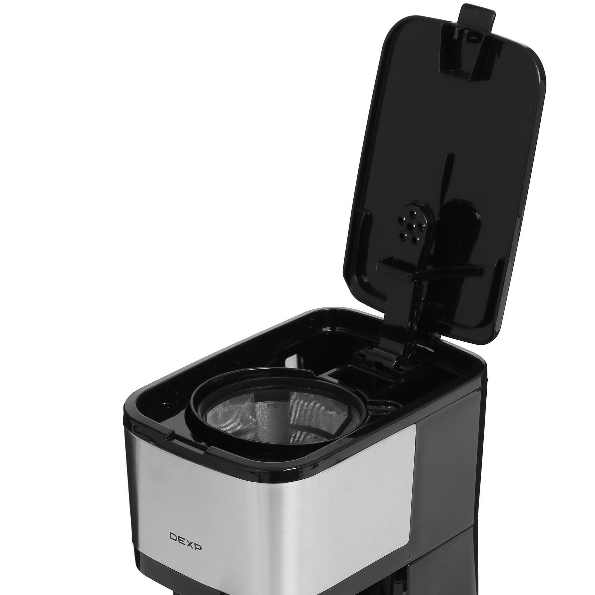 9982479 Кофеварка капельная DEXP DCM-600A черный STDN-0057921 - Вид №4