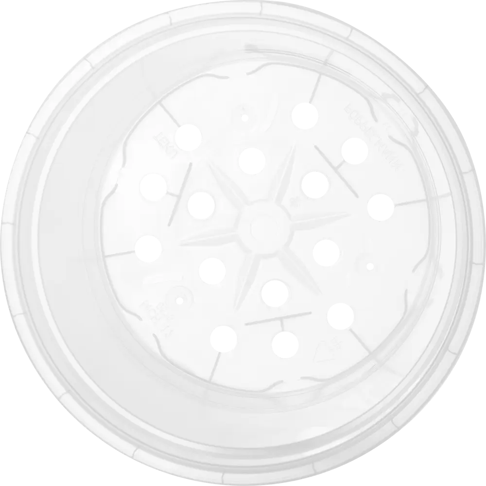 Горшок цветочный для орхидей Газонcity ø17 h15 см v2.1 л пластик прозрачный STLM-2195079 - Вид №1