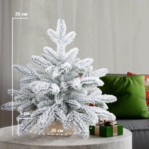 88579712 Ель Датская Премиум заснеженная 35 см STLM-1337652