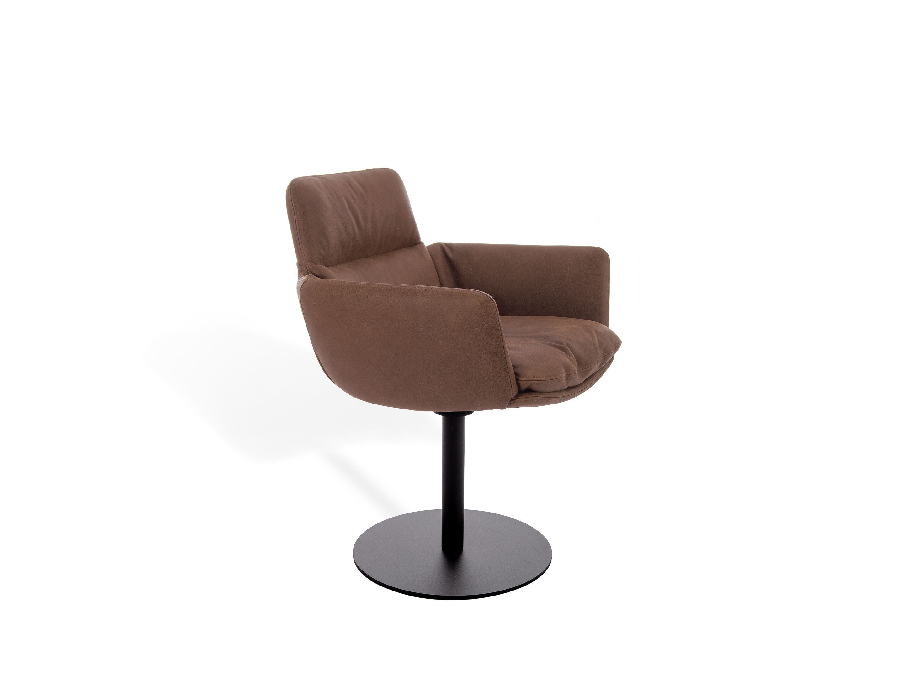 Вращающийся мягкий стул с подлокотниками KFF Faye Casual ARCH-00109931 - Вид №2