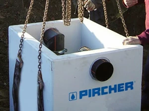 Pircher Прямоугольный резервуар для сбора осадка  7602