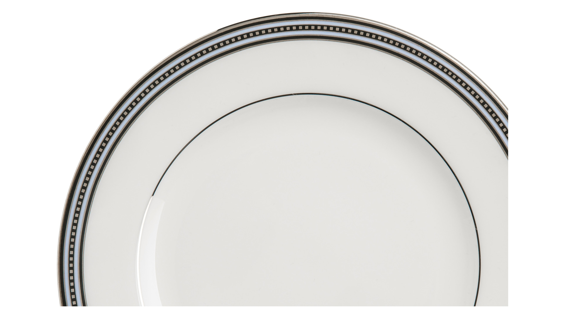 10649517 Noritake Тарелка пирожковая Noritake "Богарт платиновый" 16,5см Фарфор костяной  - Вид №2