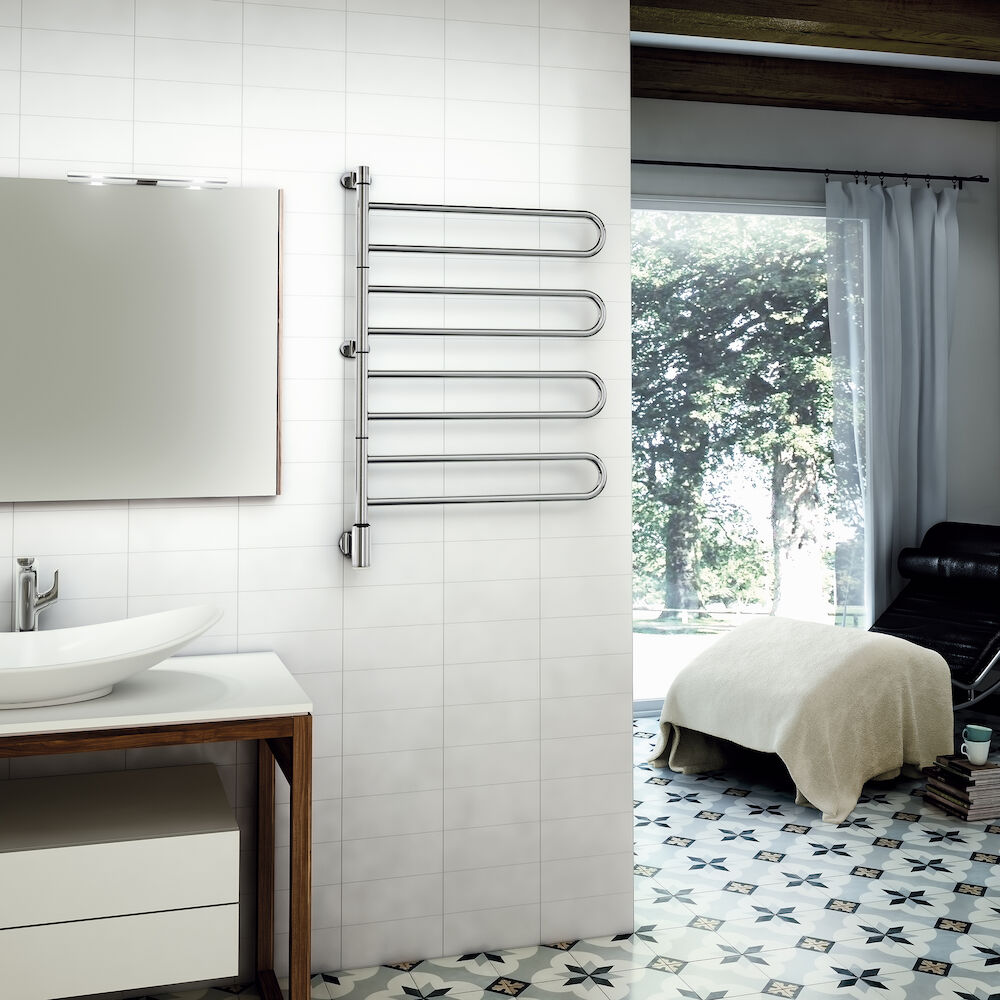 PAX 25-1010 Полотенцесушитель электрический Flex U 2/450, поворачиватьс, моменто II ™  - Вид №1