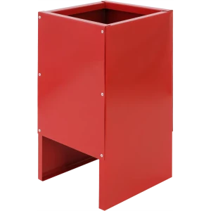 Подставка напольная для хранения П-15 195x195x380 см металл, цвет красный
