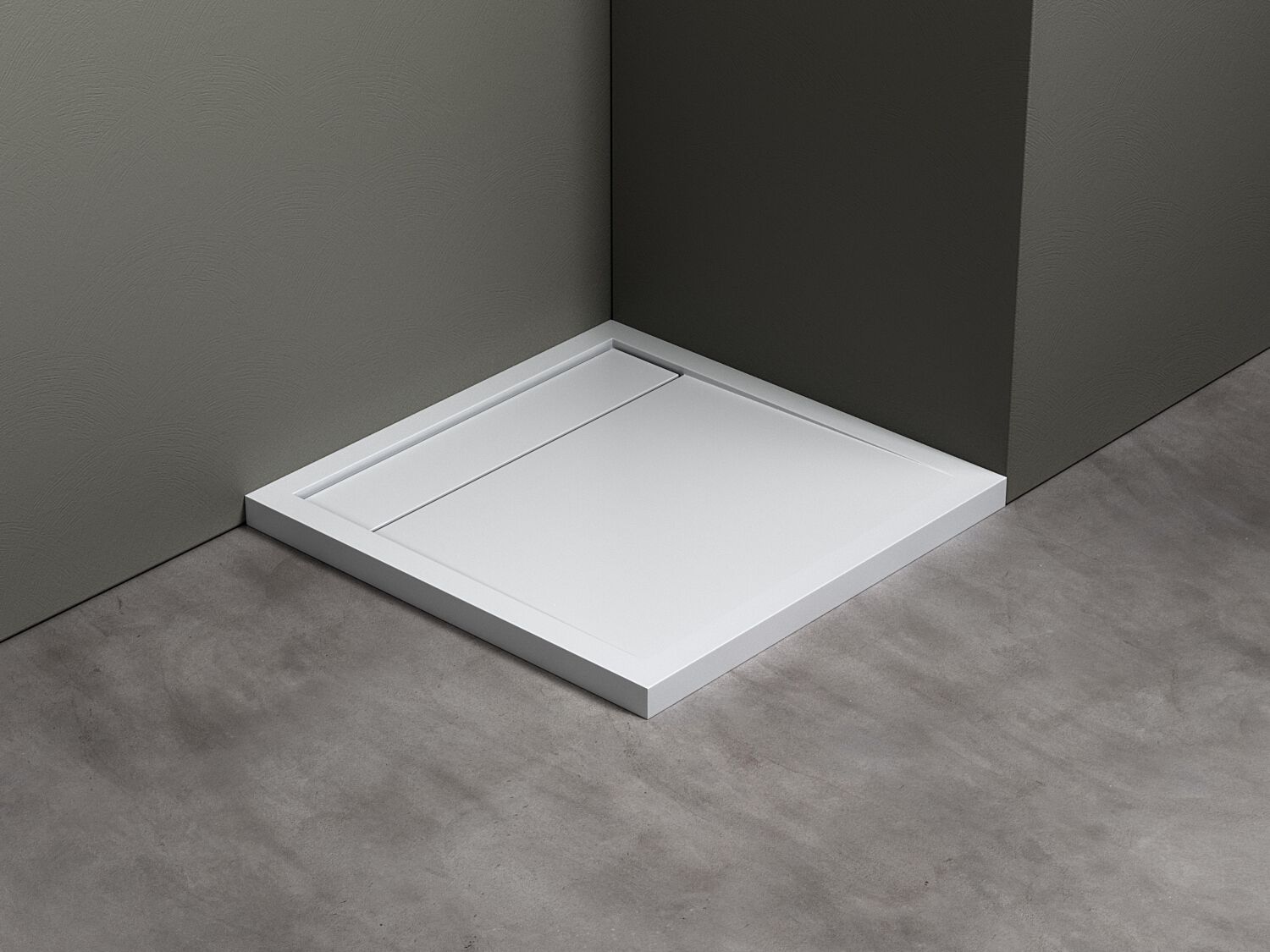 Квадратный поддон для душа Corian® Acquapazza Corian ® elements ARCH-00082330