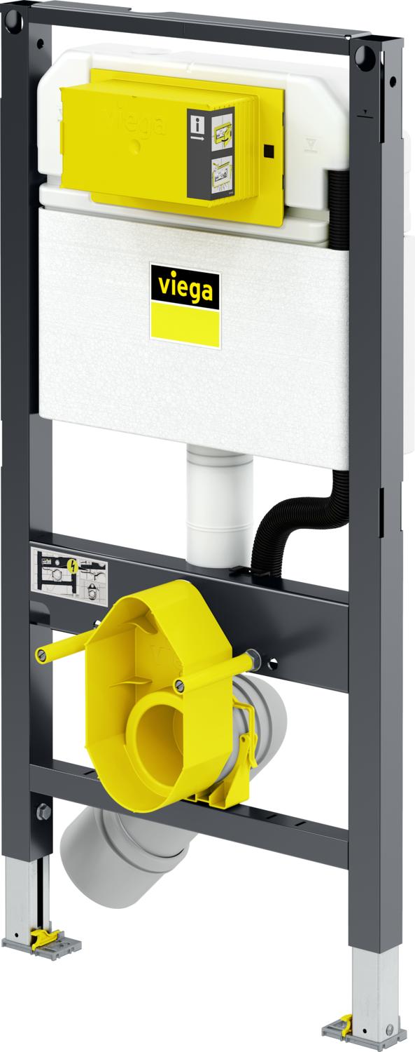 Viega Элемент для унитаза Prevista Dry 8530 (772000) 772 000