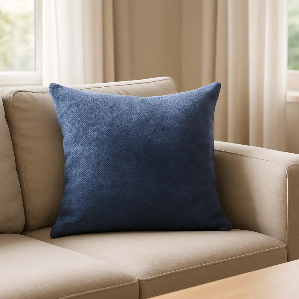 Декоративная подушка Seasons Alaro 40x40 см цвет темно-синий STLM-2019379 - Вид №3