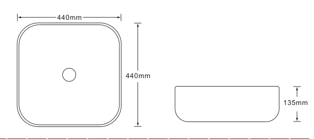Раковина чаша SL-7024 SANTILINE  - Вид №1